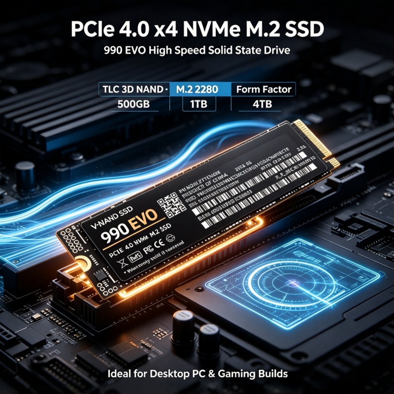 SSD M.2 NVMe 990 EVO Gaming PC - M.2 Nvme 4Tb Pcie 4.0 Ssd recensione e prezzo
