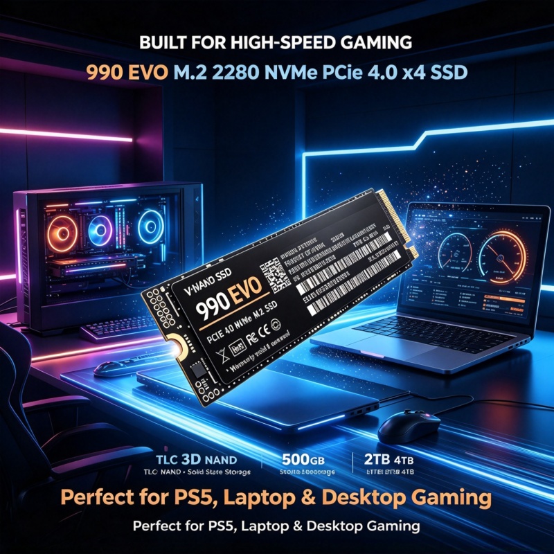 SSD M.2 NVMe 990 EVO Gaming PC - M.2 Nvme 4Tb Pcie 4.0 Ssd recensione e prezzo