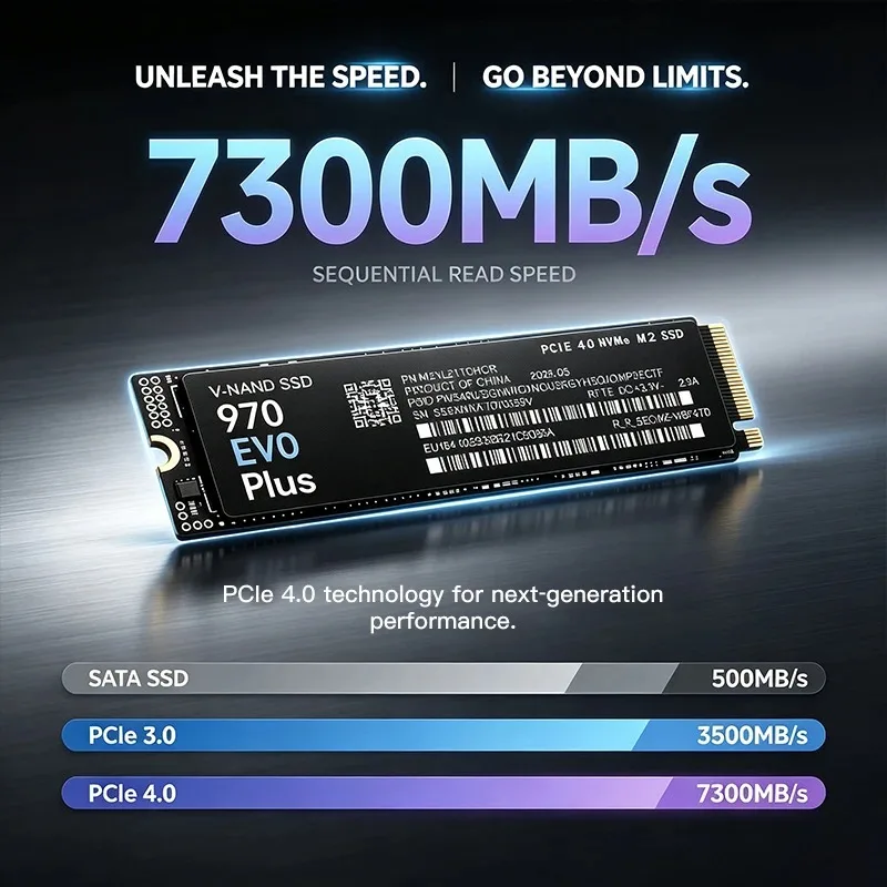 SSD ad alta velocità 970 EVO P - M.2 Nvme 4Tb Pcie 4.0 Ssd recensione e prezzo